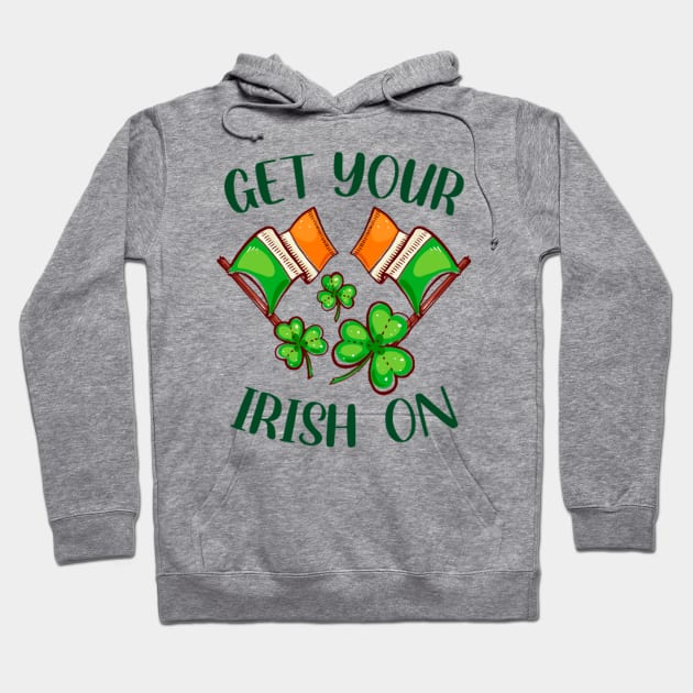 Saint Patrick's Day Hoodie by RKP'sTees